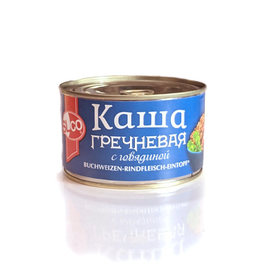 Tasty Buckwheat Meal with beef (Ready To Go)