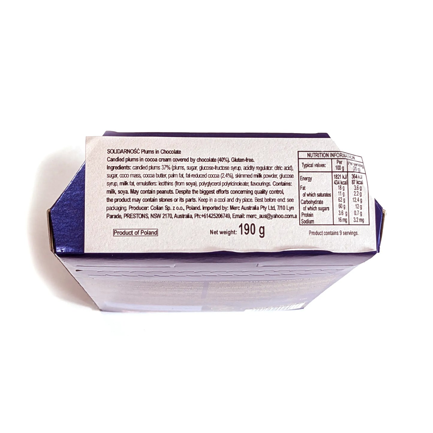 Premium Plum in Chocolate