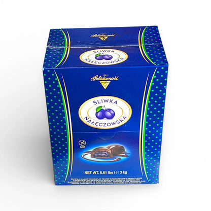 Premium Plum in Chocolate Big Bulk Box 3kg