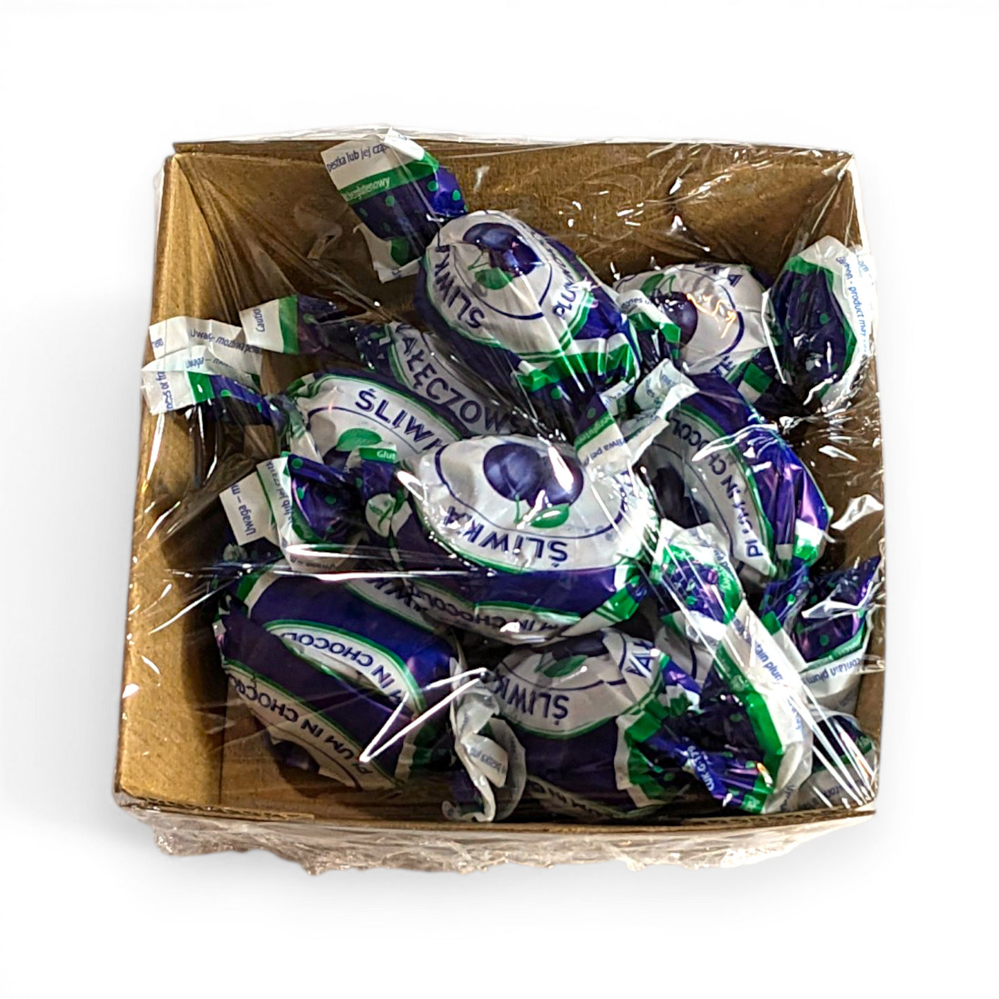 Premium Plum in Chocolate (bulk box) 200g+