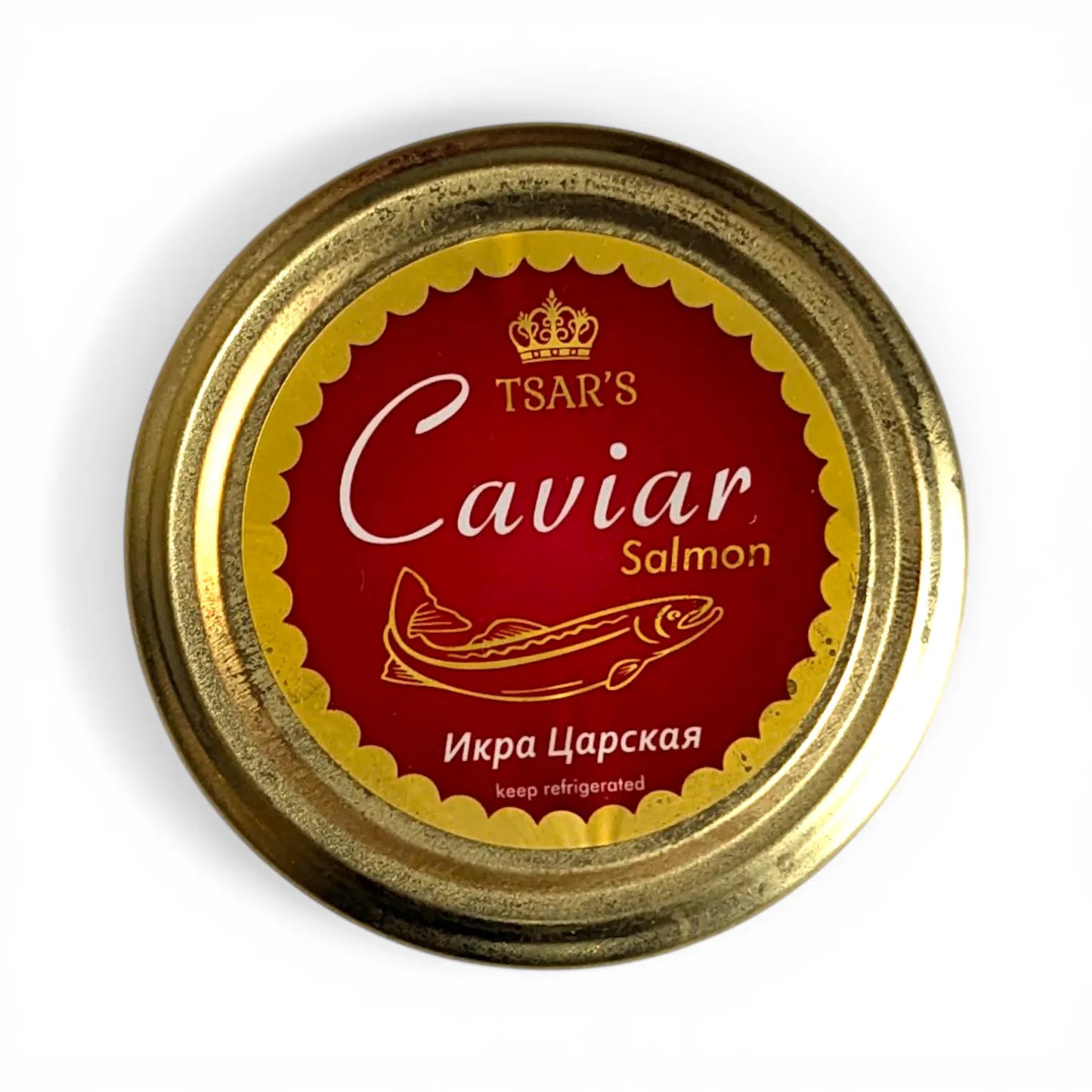 Premium Salmon Caviar 'Tsar's Caviar' 50g