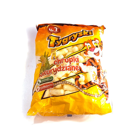 Crunchy Corn Puffs 'Tygryski' (Unsweetened)