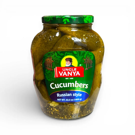 Traditional Cucumbers in Brine 'Uncle Vanya' 1.8L