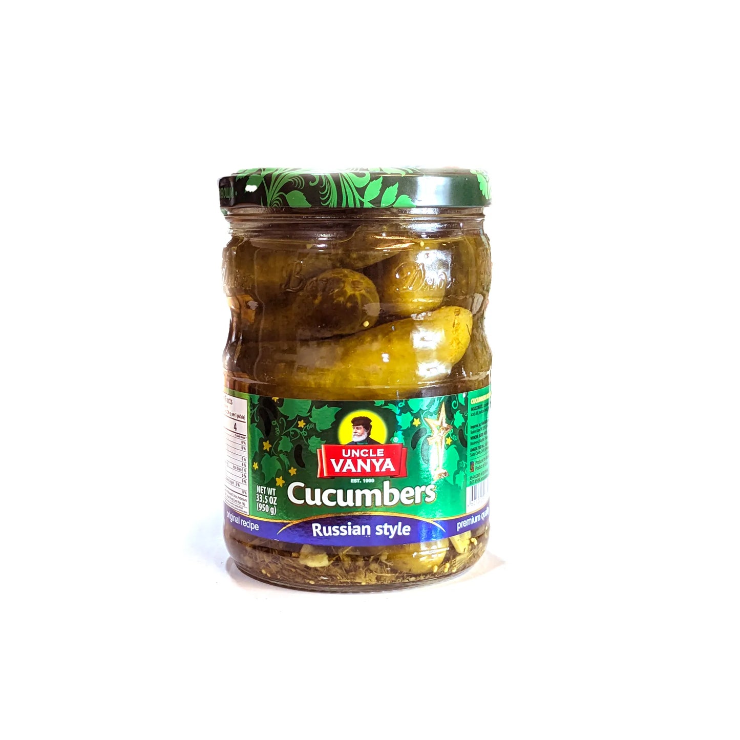 Traditional Cucumbers Russian Style 'Uncle Vanya' 1kg