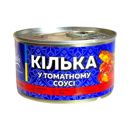 Tasty Fish 'Kylka' (in tomato sauce) Snack 230g