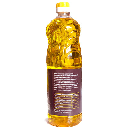 Масло подсолнечное нерафинированное премиум «Вильнюс» 1л