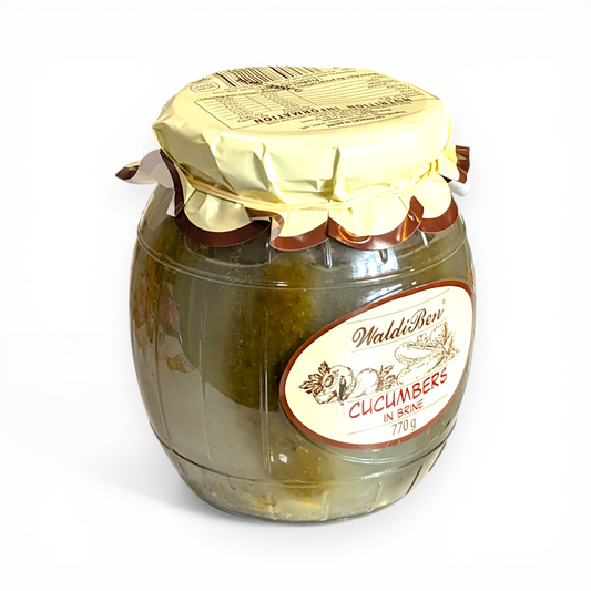 Tasty Cucumbers (in brine) 'Waldi Ben' (Curved Jar)