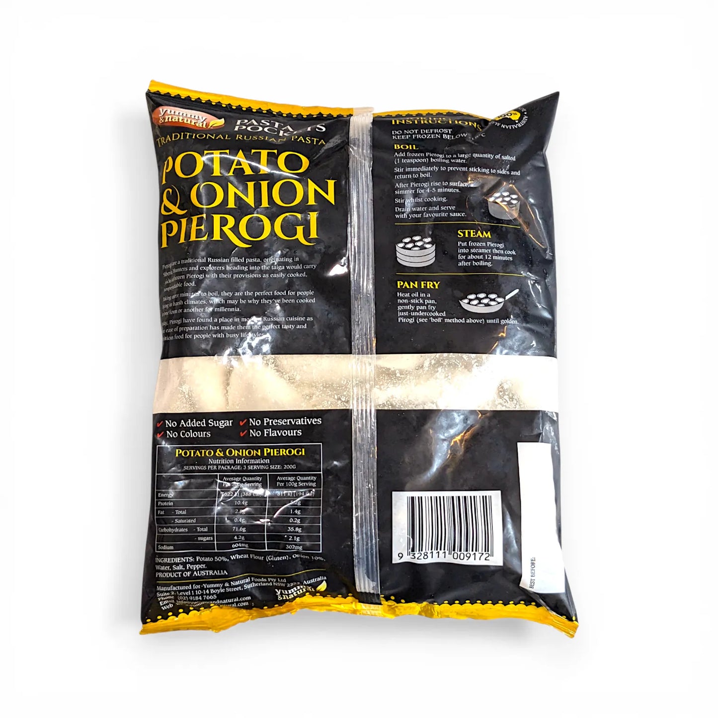 Authentic 'Potato and Onion' Vareniki 600g
