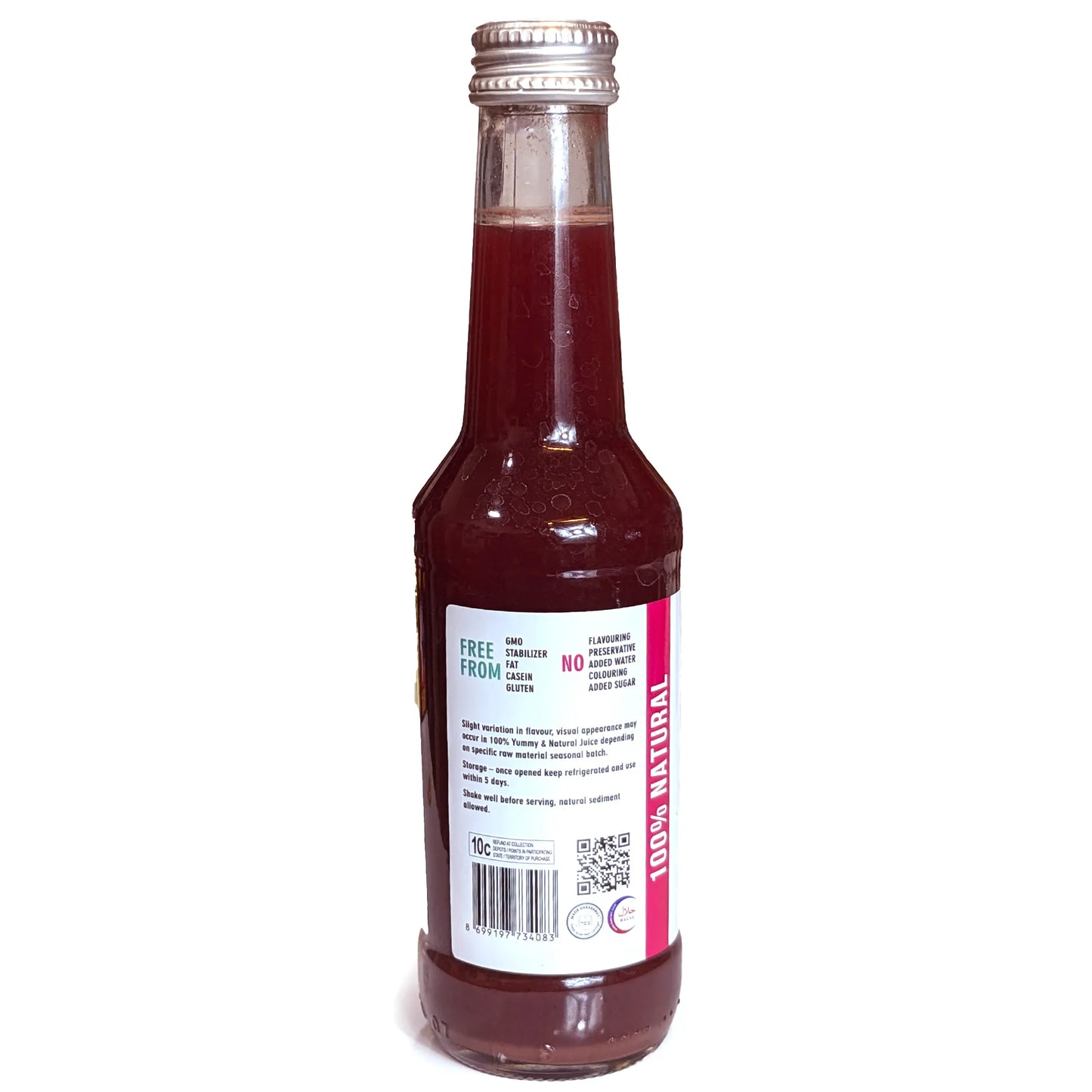 Pure Raspberry Juice (NOT from concentrate) 250ml