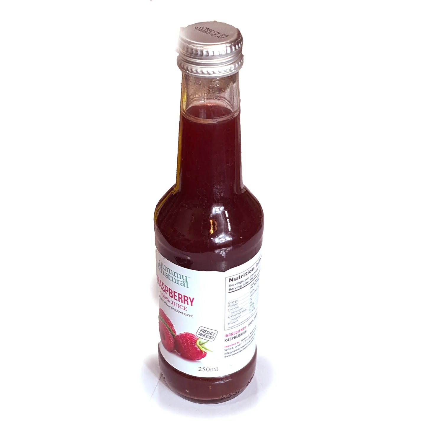 Pure Raspberry Juice (NOT from concentrate) 250ml