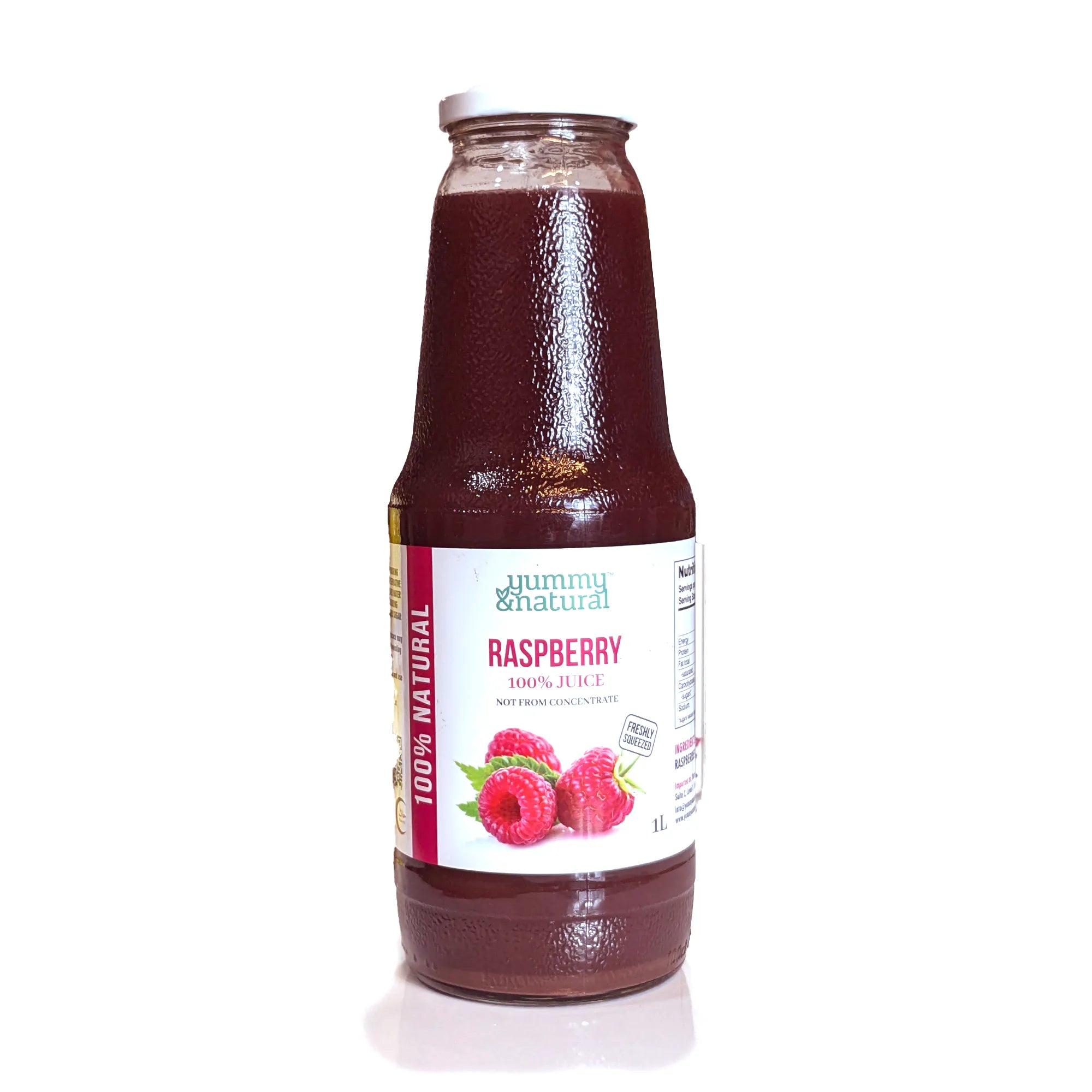 Delicious Pure Raspberry Juice 1L - Premium Quality from Turkey | Fresh ...